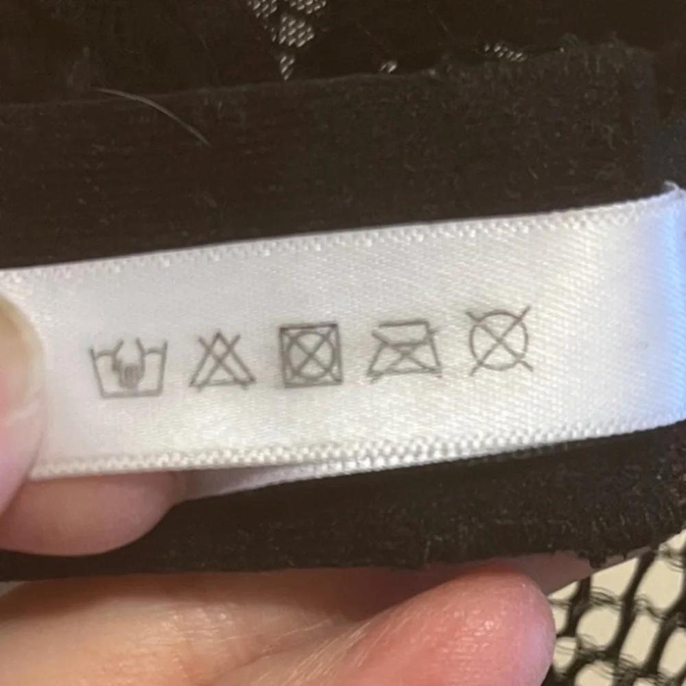 Blush Black Lace Bralette - Picture 8 of 8